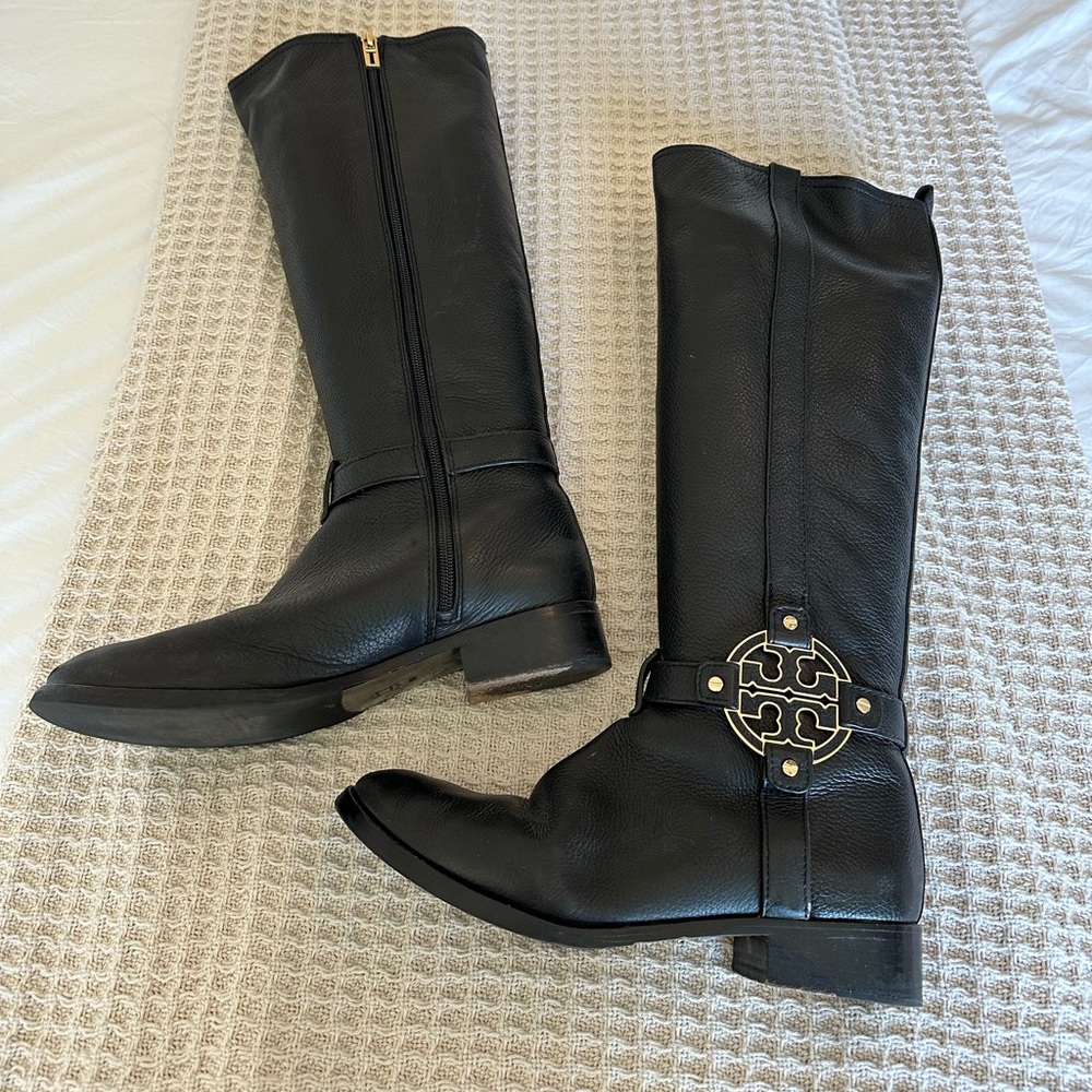 Tory Burch Black Boots